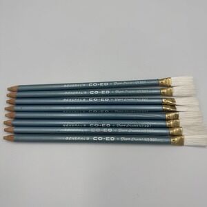 General's CO-ED Type Eraser with Brush No. 307 Lot of 7